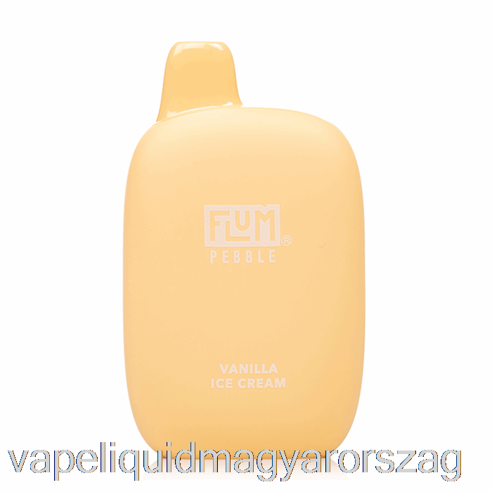 Flum Pebble 6000 Eldobható Vanília Fagylalt Vape E Cigi